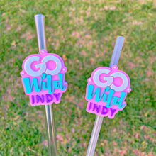 Load image into Gallery viewer, Go Wild Indy Straw Toppers
