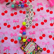 Load image into Gallery viewer, Friendship Bracelet Inspired Lanyard