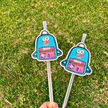 Load image into Gallery viewer, Go Wild Indy Straw Toppers