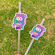 Load image into Gallery viewer, Go Wild Indy Straw Toppers