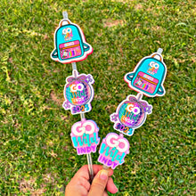 Load image into Gallery viewer, Go Wild Indy Straw Toppers