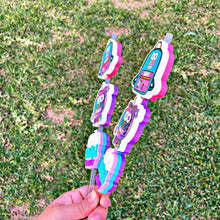 Load image into Gallery viewer, Go Wild Indy Straw Toppers