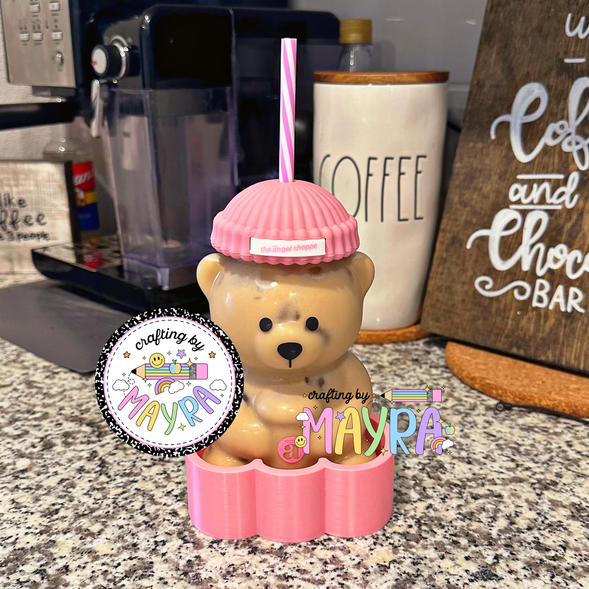 The Original Bearista Coaster Holder Pre-Order – CraftingByMayra