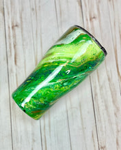 Load image into Gallery viewer, RTS {Green Hydro Dipped Tumbler}