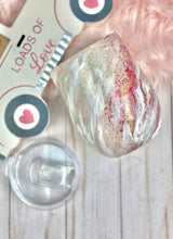 Load image into Gallery viewer, RTS {Gold/Opal White/Red Milky Way} 12 oz Wine Tumbler W/Lid