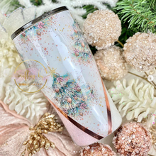 Load image into Gallery viewer, RTS {Pink Christmas} 20 oz Modern Curve