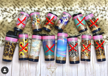 Load image into Gallery viewer, RTS {Patterned Pencil Tumblers}
