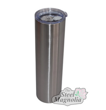 Load image into Gallery viewer, Glass Rhinestone Tumbler