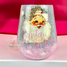 Load image into Gallery viewer, RTS {Santa Baby} 14 oz Wine Tumbler No Lid
