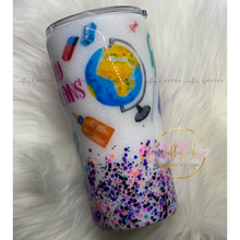 Load image into Gallery viewer, RTS {Alexa, Write My Lesson Plans} 20 oz Modern Curve Tumbler