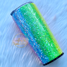 Load image into Gallery viewer, RTS {Rainbow Opal Strawbler} 20 oz Modern Curve Tumbler