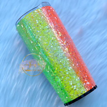 Load image into Gallery viewer, RTS {Rainbow Opal Strawbler} 20 oz Modern Curve Tumbler