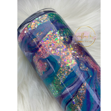 Load image into Gallery viewer, RTS {Hydro Dipped Geode} 20 oz Skinny Tumbler