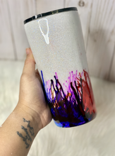 Load image into Gallery viewer, RTS {Teach Love Inspire Tie Dye Alcohol Ink} 20 oz Modern Curve Tumbler