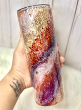 Load image into Gallery viewer, RTS {Fall Swirl Milky Way} 20 oz Skinny Tumbler