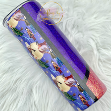 Load image into Gallery viewer, RTS {Witches Purple Sunset} 20 oz Skinny Tumbler