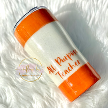 Load image into Gallery viewer, RTS {Teacher Glue Stick} 20 oz Modern Curve Tumbler