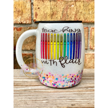 Load image into Gallery viewer, MTO {Teaching With Flair} Tumbler - Choose Your Style