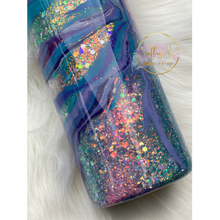 Load image into Gallery viewer, MTO {Hydro Dipped Glitter Geode} Tumbler - Choose Your Style
