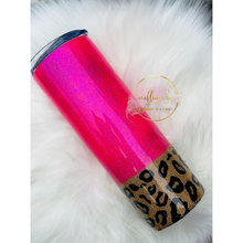 Load image into Gallery viewer, MTO {Leopard Print & Solid Color} Tumbler - Choose Your Style