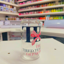 Load image into Gallery viewer, Taylor Swift The Tired Teacher&#39;s Department Glass Can
