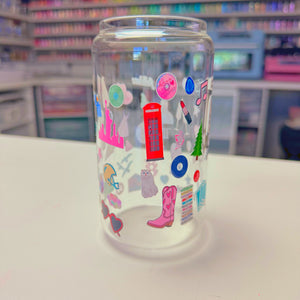 Copy of Taylor Swift Eras Tour Icons Glass Can