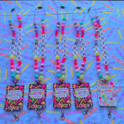 Friendship Bracelet Inspired Lanyard