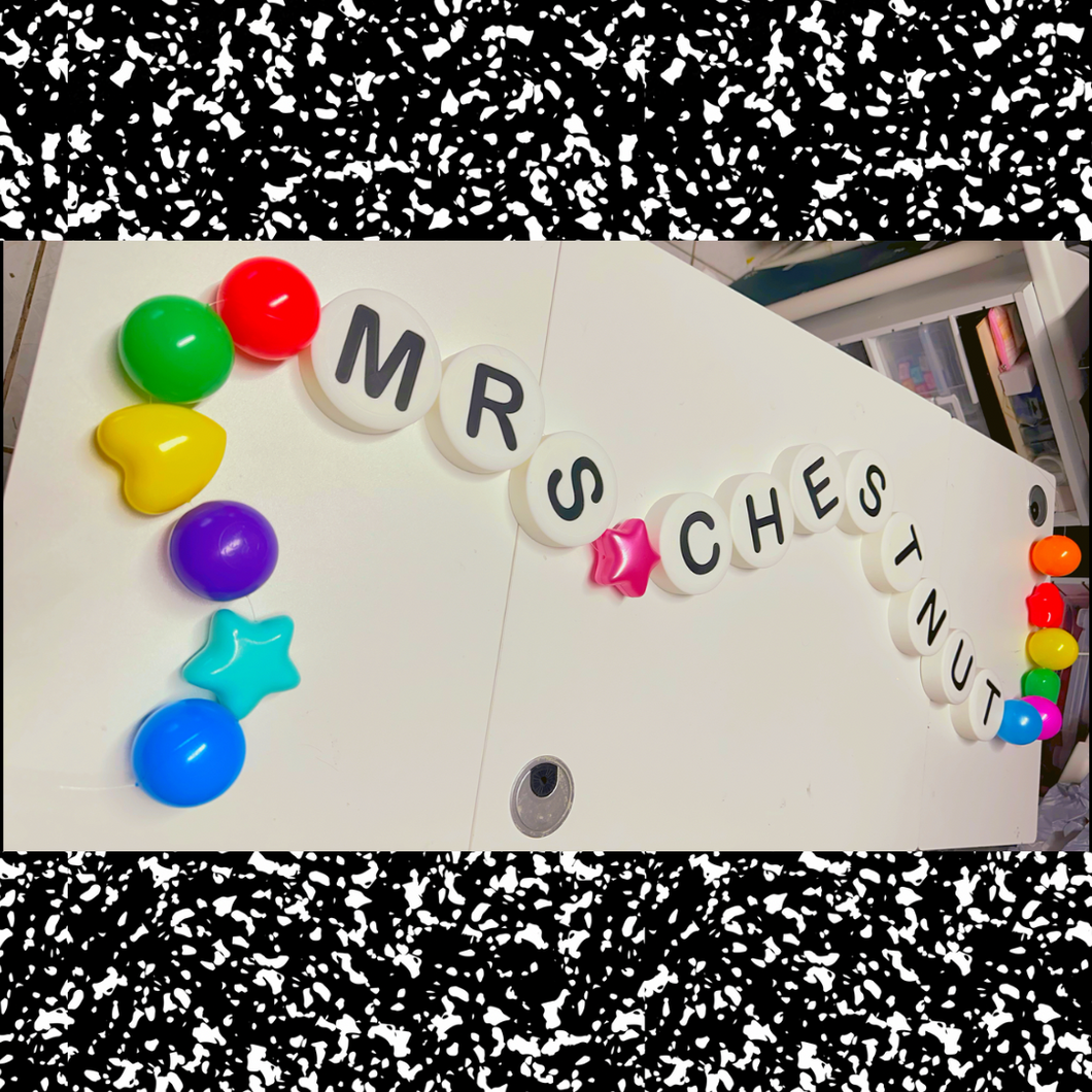 Friendship Bracelet Garland Beads